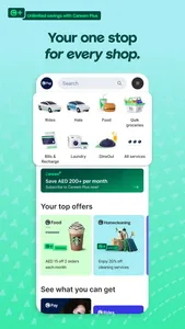 Careem – rides, food & more screenshot 1