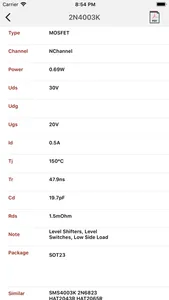 Mosfet Handbook screenshot 2