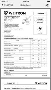 Mosfet Handbook screenshot 3