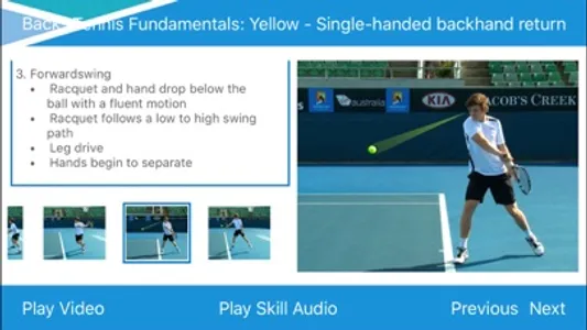 Tennis Australia Technique App screenshot 4