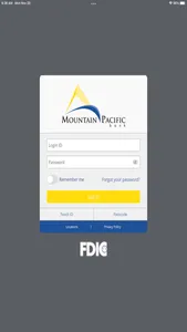 Mountain Pacific Bank Mobile screenshot 0