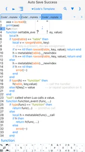 luai5.2.1-autocomplete,runcode screenshot 2