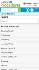 Lippincott Procedures screenshot 1