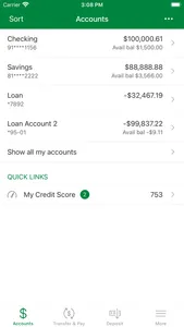 SpiritBank Mobile Banking screenshot 2