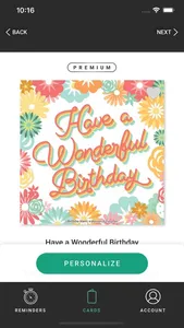 BirthdayAlarm: eCard Reminders screenshot 2