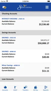 Sierra Central Mobile Banking screenshot 1