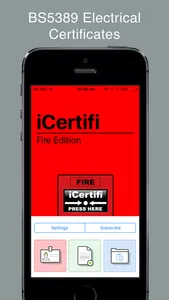 iCertifi Fire Edition screenshot 0