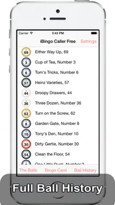 iBingo Caller Free - Play Bingo at Home with Friends! screenshot 4