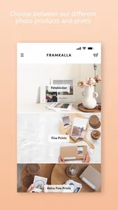 FRAMKALLA | printing photos screenshot 0