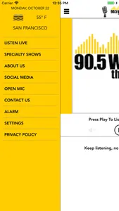 90.5 WASU FM screenshot 1