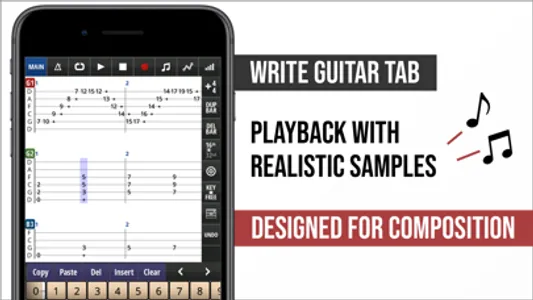 Jam Maestro: create guitar tab screenshot 0