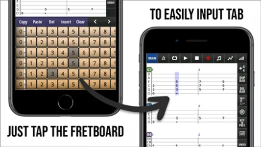 Jam Maestro: create guitar tab screenshot 1