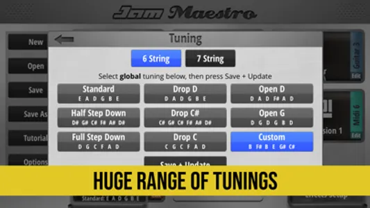 Jam Maestro: create guitar tab screenshot 6