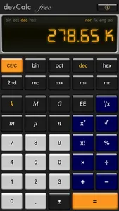 devCalc screenshot 1