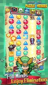 Puzzle Heroes- Reverse War screenshot 0