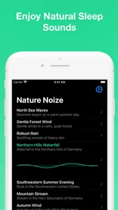 Nature Noise - Sleep Sounds screenshot 1