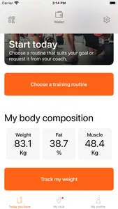 Trainingym screenshot 2