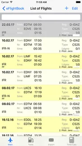 eFlightBook Pro screenshot 1
