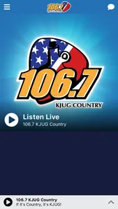 106.7 KJUG COUNTRY screenshot 0