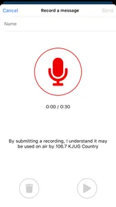 106.7 KJUG COUNTRY screenshot 1