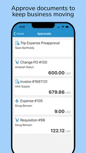 Coupa Mobile screenshot 3