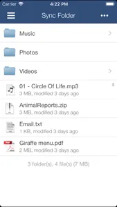 MyOnline Storage screenshot 2