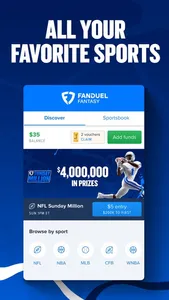 FanDuel Fantasy Sports screenshot 4