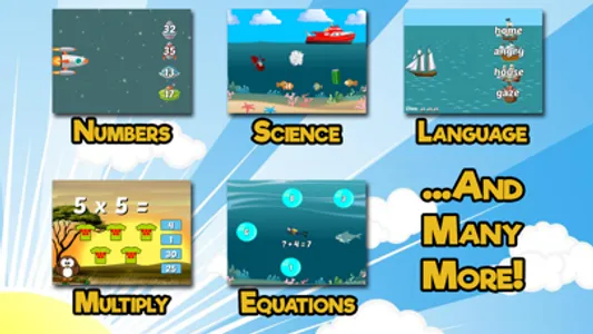 Second Grade Learning Games SE screenshot 1