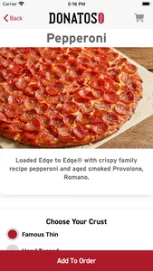 Donatos Pizza screenshot 4