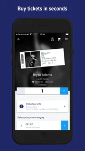 EVENTIM UK | Event Tickets screenshot 1