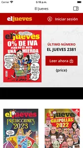 El Jueves Revista screenshot 0