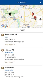 Morgantown Bank Mobile Banking screenshot 1