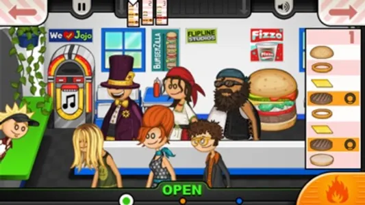 Papa's Burgeria To Go! screenshot 1