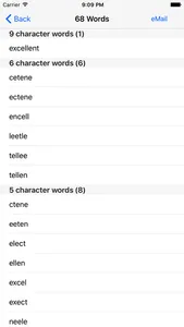 Jumbled Word Solver Advanced screenshot 2