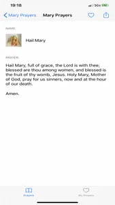 Mary's Prayers screenshot 1