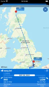 Gatwick Airport (LGW)+ Radar screenshot 3
