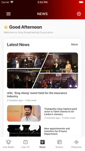 HiruFM Mobile screenshot 2