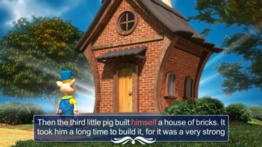 The 3 Little Pigs - Book & Games screenshot 0