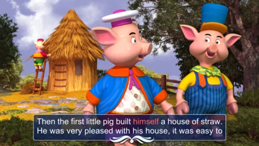 The 3 Little Pigs - Book & Games screenshot 2