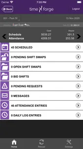 TimeForge Manager screenshot 1