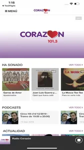 Radio Corazón Chile screenshot 1