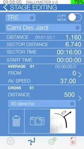 Rallymeter Basic TSD screenshot 3