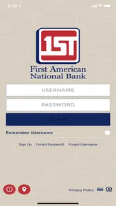 First American National Bank screenshot 0