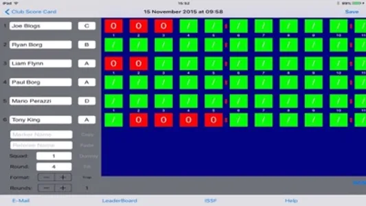 Clay Shooting Club Score Card screenshot 0