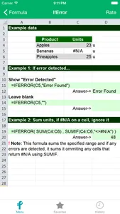 Excel Function Reference screenshot 1