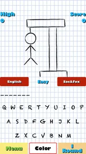 Hangman: Sac & Fox Edition screenshot 0