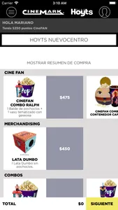 Cinemark Hoyts Argentina screenshot 4