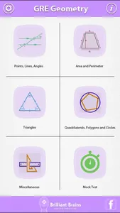 Geometry Review - GRE® Lite screenshot 0