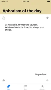 Aphorism of the day screenshot 1