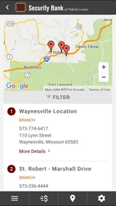 Security Bank of Pulaski Co screenshot 1